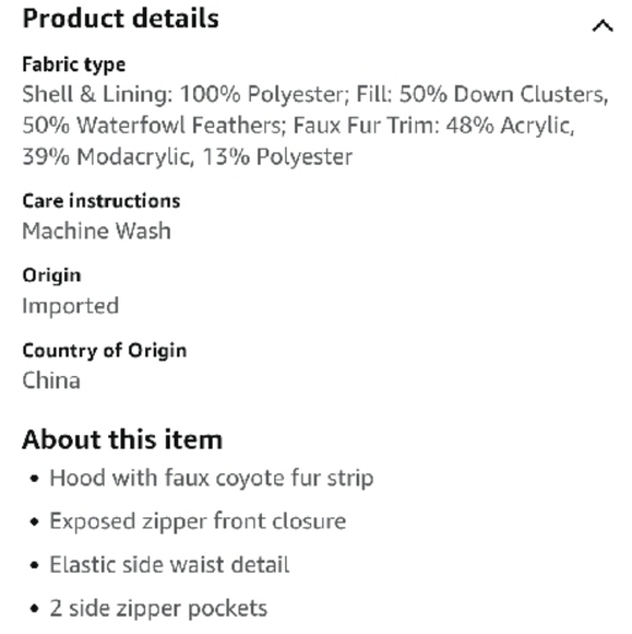 Cole Haan signature Black Long Taffeta Down Coat chevron quilt pattern size M. - Picture 3 of 9